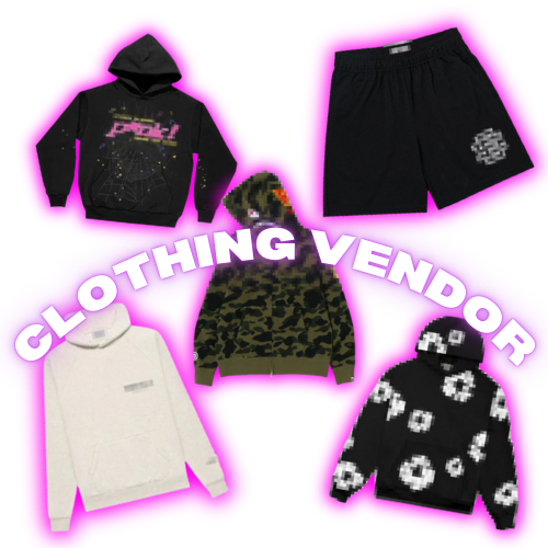 CLOTHING VENDOR